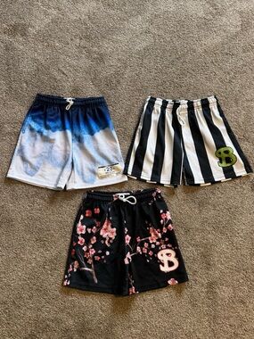 Bucket Squad youth L boys shorts (3 pairs)